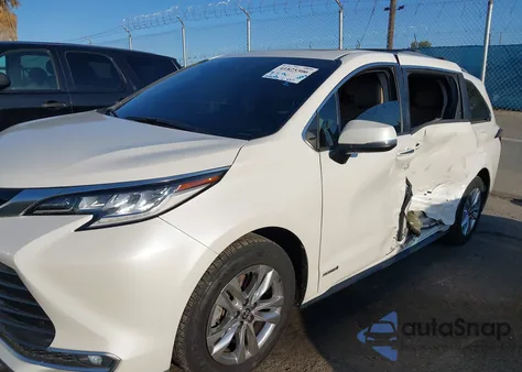 2021 Toyota Sienna Limited from USA, damaged, VIN 5TDZRKEC1MS025276